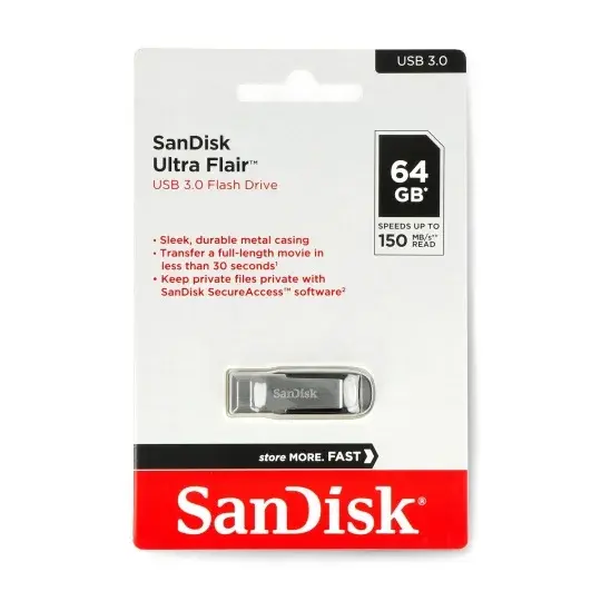 USB FLASH SANDISK ULTRA FLAIR USB3 64G