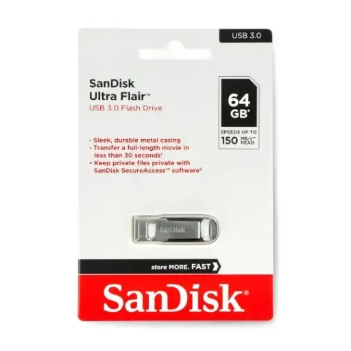 USB FLASH SANDISK ULTRA FLAIR USB3 64G