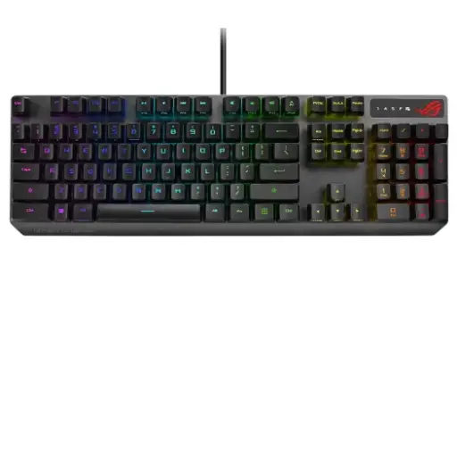 ASUS ROG Strix Scope XA05 RX RX/RD/AR Aura Sync RGB Lighting Gaming OPTICAL Mechanical USB 2.0 Black Keyboard