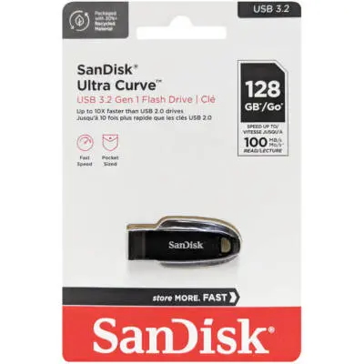 USB FLASH SANDISK ULTRA Curve USB3 128G